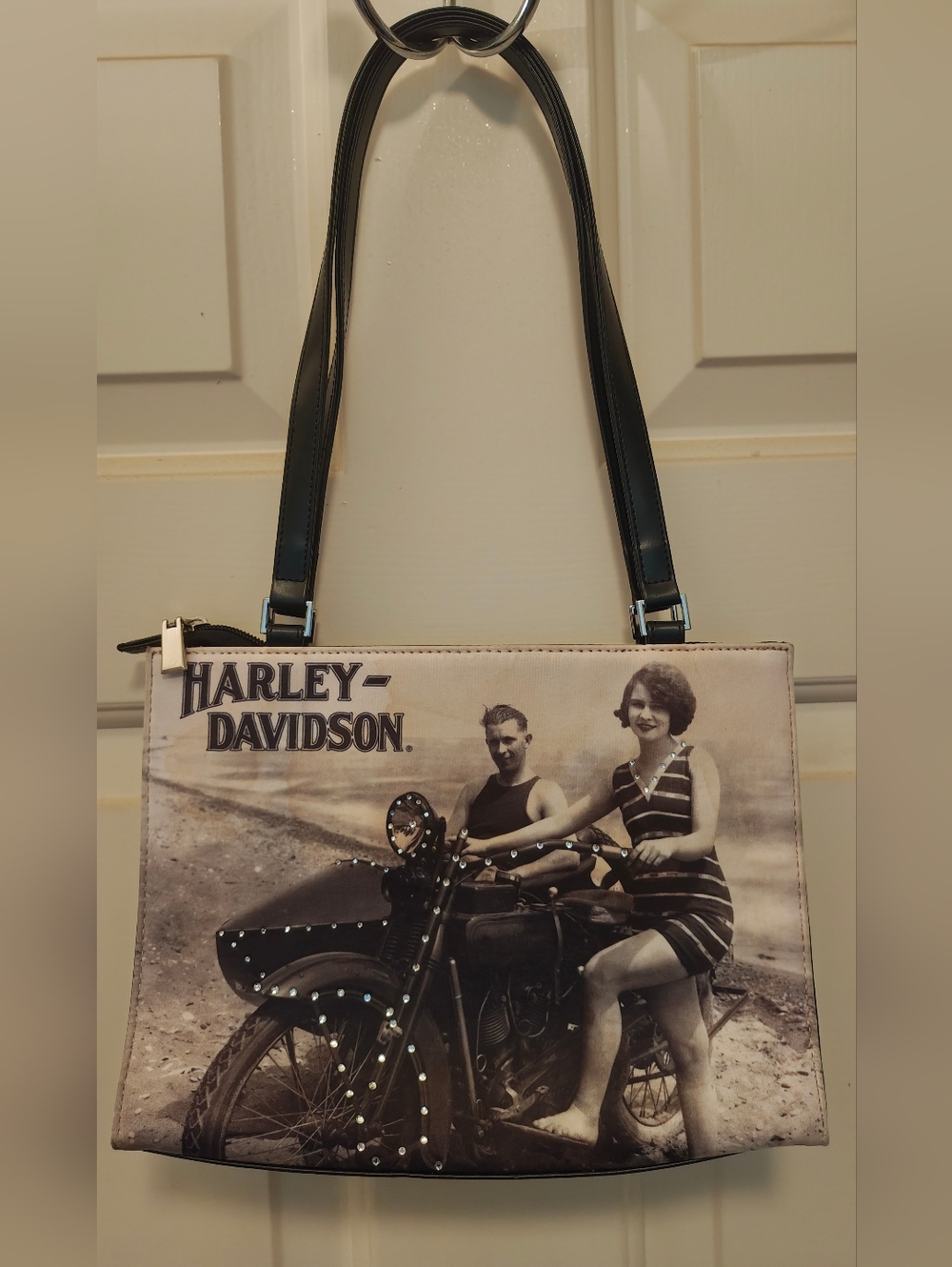 Vintage Harley Davidson Retro Purse.